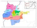 Herat districts