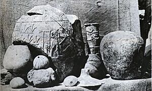 Hierakonpolis objects at time of discovery