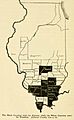 Illinois Free And Slave Counties 1824 Map II