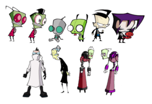 Invader Zim characters