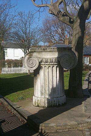 Ionic capital, Vestry House Museum, Walthamstow, London E17 - geograph.org.uk - 1730900