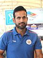 Irfan Pathan at the Domestic Airport