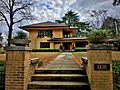J. Powell Davis house from sidewalk