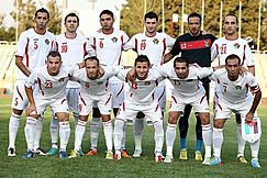 Jordan national football team in Tehran - 2015 AFC Asian Cup qualification