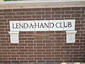 Lend-A-Hand sign