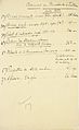 Listes des versements aux Archives, par le ministère de la Justice, des scellés de l’affaire Dreyfus - Archives Nationales - AB-V-d-9 - (1)