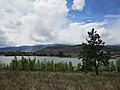 Looking Southwestward over the Southern end of Lake Tuc-El-Nuit on a Spring Afternoon