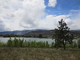 Looking Southwestward over the Southern end of Lake Tuc-El-Nuit on a Spring Afternoon.JPG
