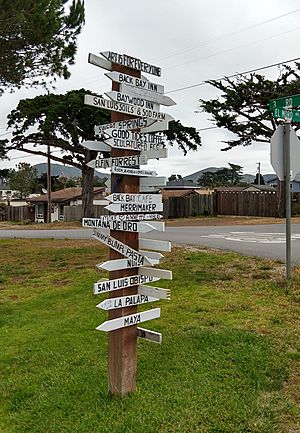 Los Osos, Baywood Signpost