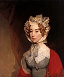 Louisa Cathering Johnson Adams by Gilbert Stuart, 1821-26