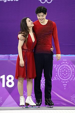 Maia Shibutani and Alex Shibutani at the Olympic Games 2018 42.jpg