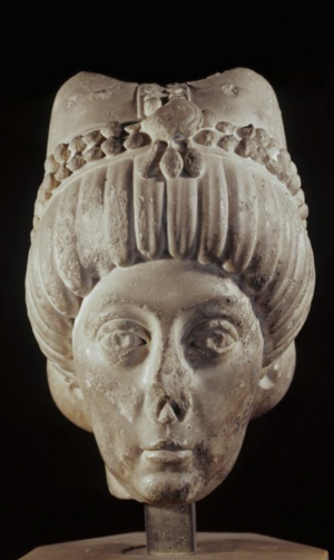 Marble head of Empress Theodora