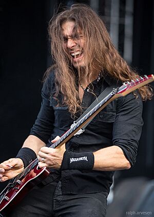 Megadeth performing in San Antonio, Texas (27420135011).jpg