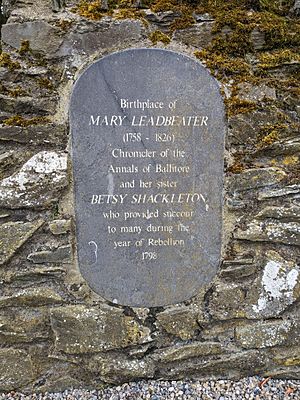 Memorial Plaque Birthplace of Mary Leadbeater