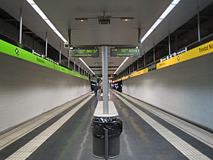 Metro Barcelona station Trinitat Nova L4 L11