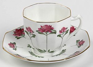 Miles Franklin's waratah cup and saucer 1904 a834001