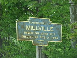 Official logo of Millville, Pennsylvania
