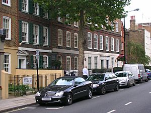 Mozart Terrace, Ebury Road, London