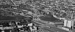 Mt Clare Shops aerial 1971