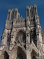 Notre Dame de Reims - détail haut
