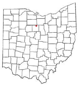 Location of New Washington, Ohio