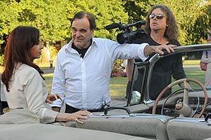 Oliver Stone and Cristina Fernandez de Kirchner