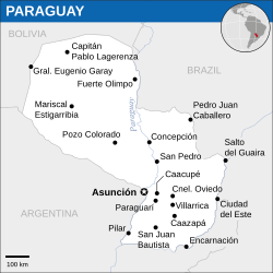 Paraguay - Location Map (2012) - PRY - UNOCHA.svg