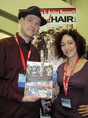 Paul Guinan & Anina Bennett at WonderCon 2010 1