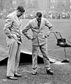 Percy Chapman and Bill Woodfull 1930-07-14