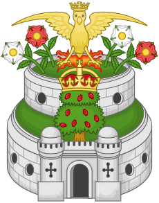 Phoenix and Castle Badge