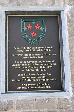 Plaque to the Reverend John Livingston (geograph 6193995)