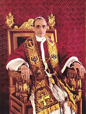 Pope Pius XII in Throne
