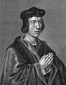 Portrait of Sir John Fortescue (1663) by William Faithorne - cropped