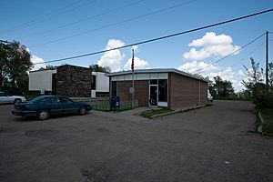Post office in Fort Yates North Dakota 6-12-2009