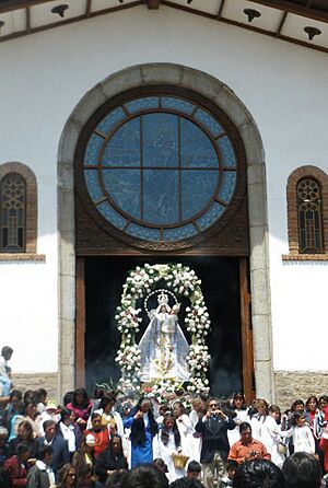 Procesion de la virgen de la Asunción
