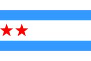 Proposed flag of Chicago, Illinois (1928)
