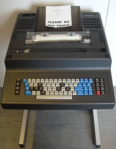 Puma teleprinter
