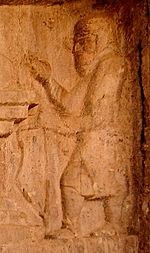 Qyzqapan tomb relief 2