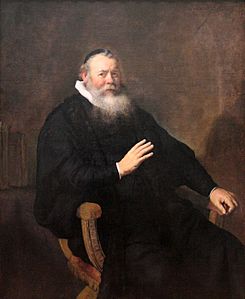 Rembrandt - Portret van predikant Eleazar Swalmius