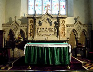 Reredos St Michael and All Angels Torrington