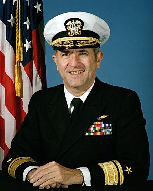 Richard Truly, official Navy photograph, 1987
