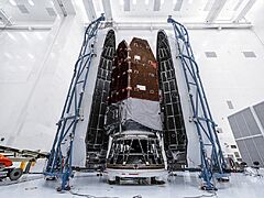 Roman Space Telescope Encapsulation (KSC-20260821-PH-SER01 0001)
