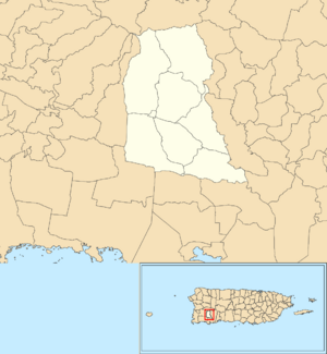 Sabana Grande, Puerto Rico locator map