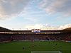 View of the Northam Stand inside St Mary's Stadium, Southampton's ground