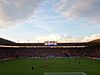 View of the Northam Stand inside St Mary's Stadium, Southampton's ground