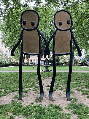 Stik in Hoxton Square