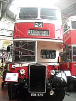Stockport Corporation bus 321 (EDB 575), 2010 MMT London Bus Day.jpg