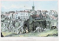 Tenby, south sands - plate 2 of the Panoramic View