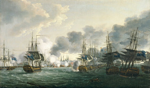 The Battle of Copenhagen, 2 April 1801 RMG BHC0528f