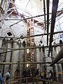 The lower spiral staircase in the tower of Salisbury Cathedral